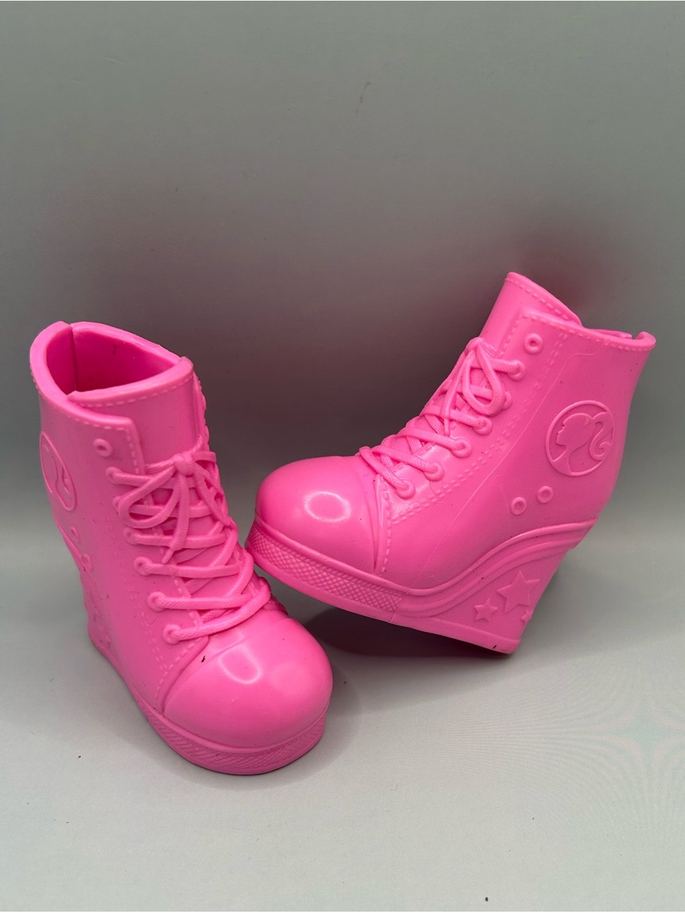 My Size Barbie 28" Big Doll Replacement Bootie Pink Wedge athletic Shoes Only